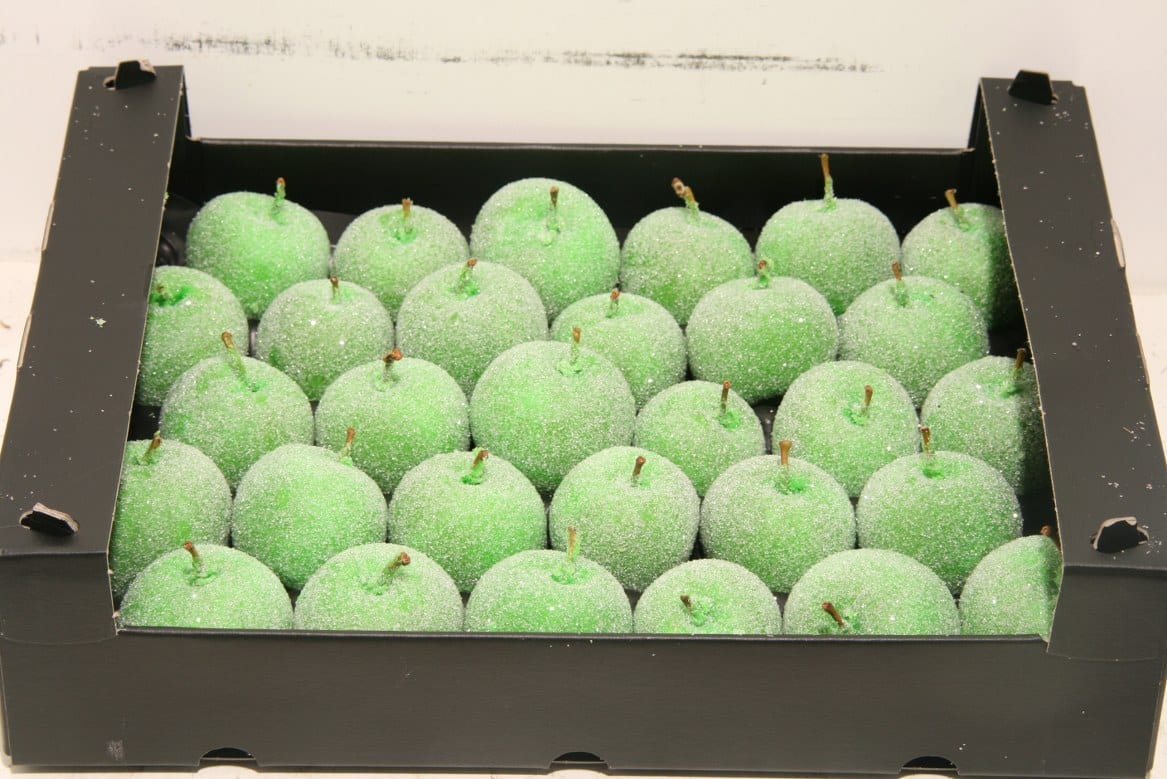Waxappel-Gl-Groen-Olijf-Metalic